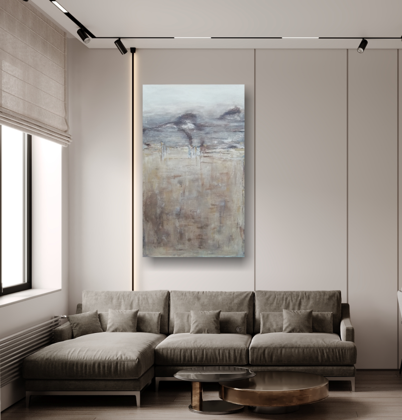 Abstract painting, Painting Cetkovic Natalija