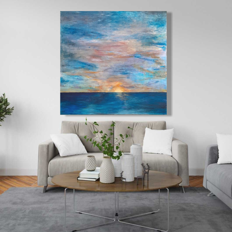 Seascape, Painting Cetkovic Natalija