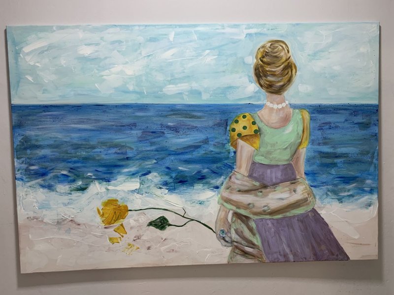 View, Painting Isakovic Nela