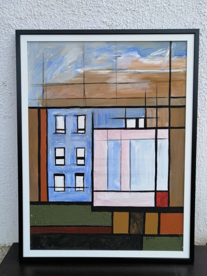 From the cycle Dualism, Painting Pavlovic Aleksandra