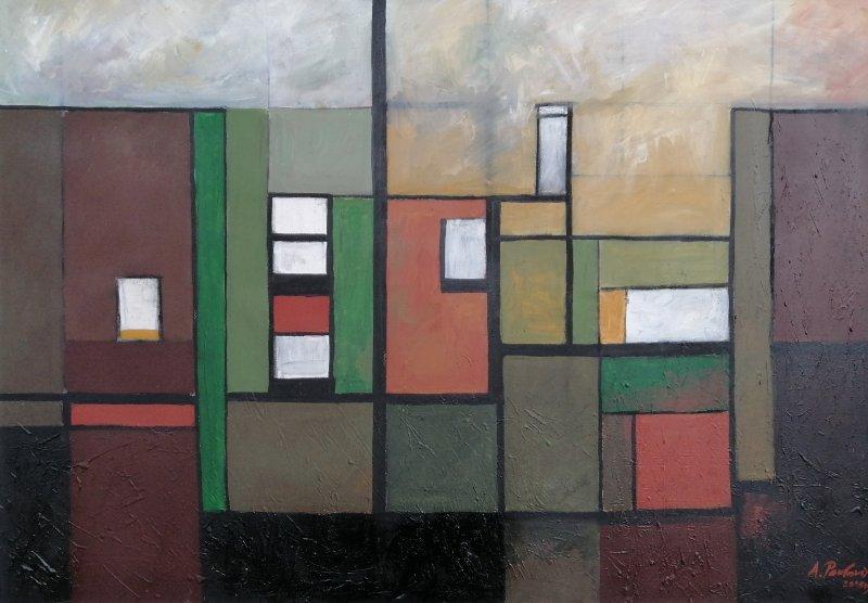 Dualism 2, Painting Pavlovic Aleksandra