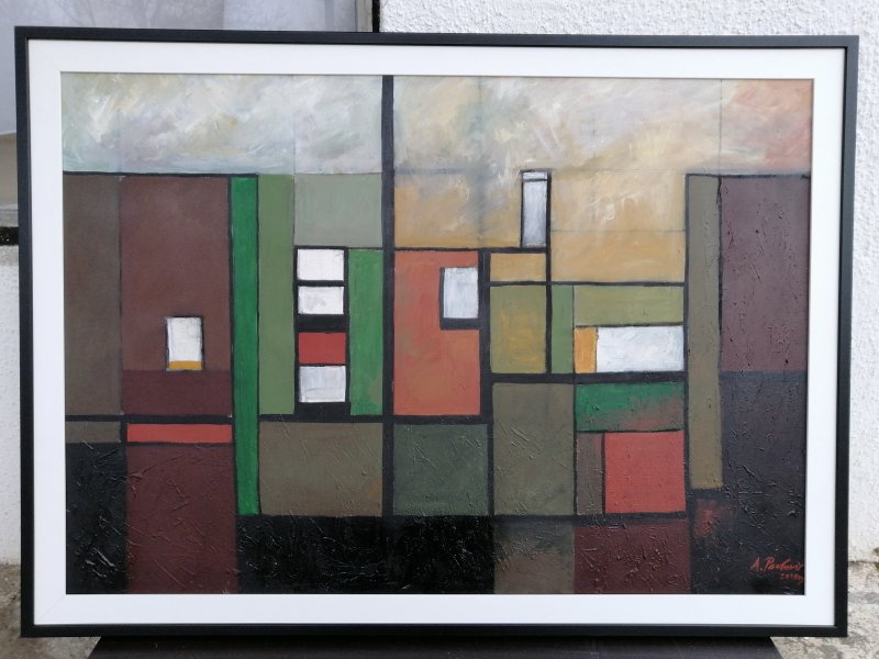 Dualism 2, Painting Pavlovic Aleksandra