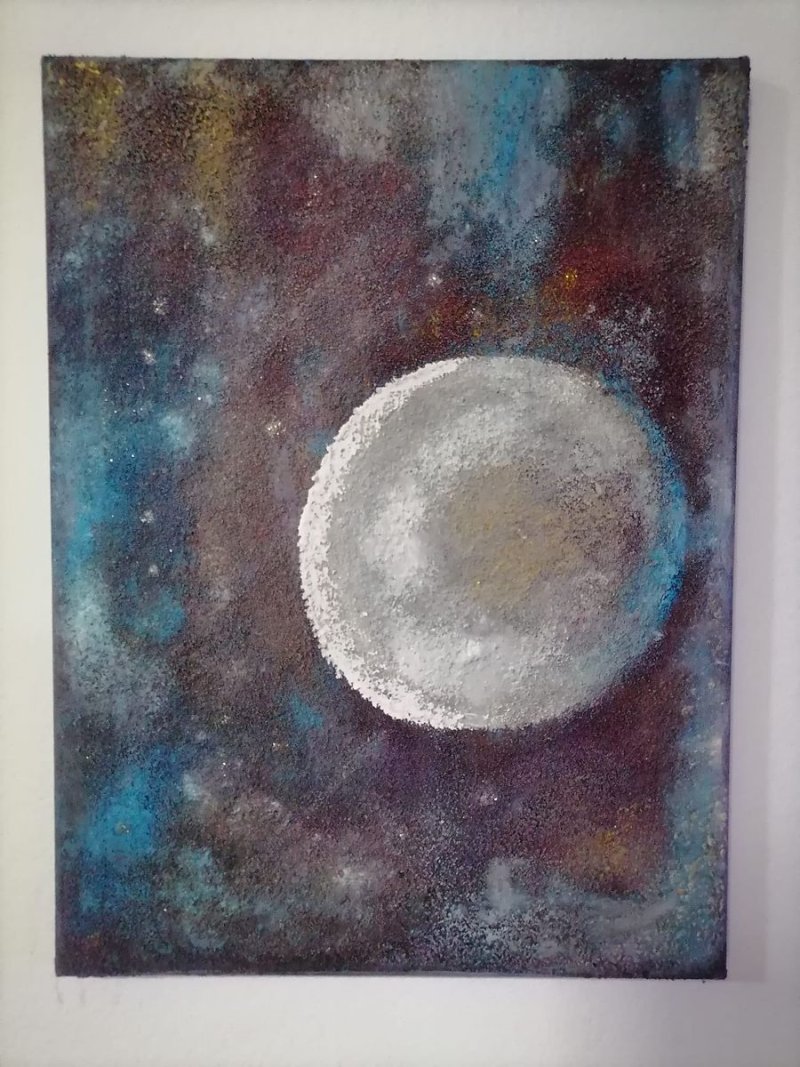 Moonlight, Painting Stoiljkovic Suzana