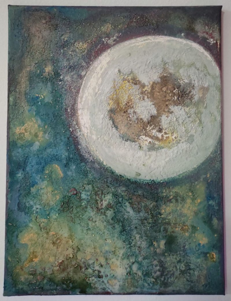 Moonlight #2, Painting Stoiljkovic Suzana