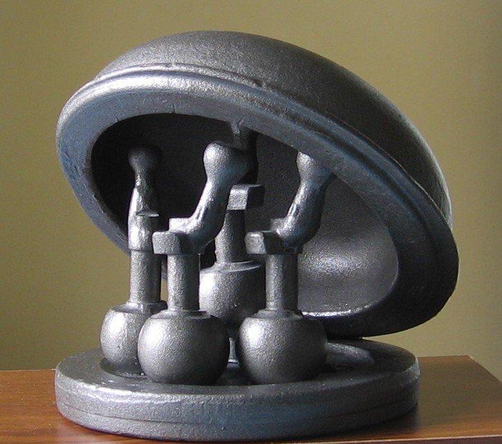 Komposition, Sculpture Simovic Jovan
