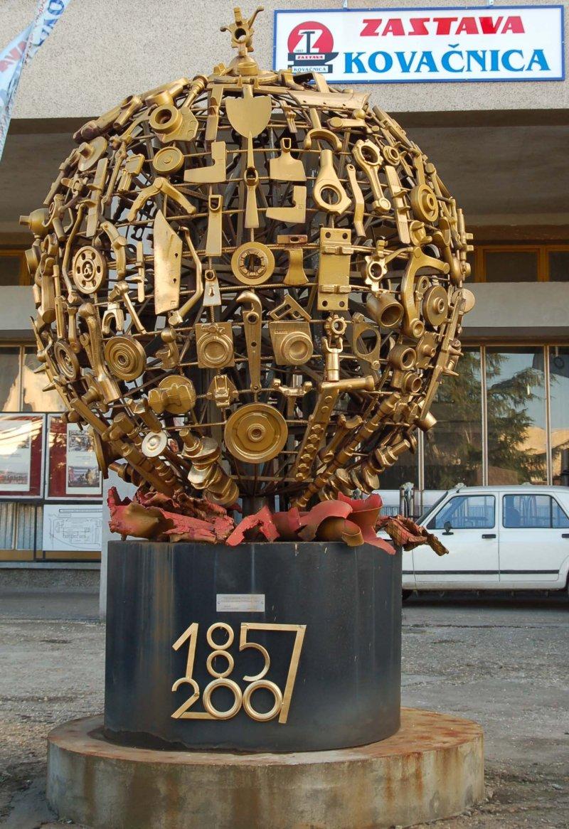 Renesansa Kovačnice, Skulptura Simovic Jovan