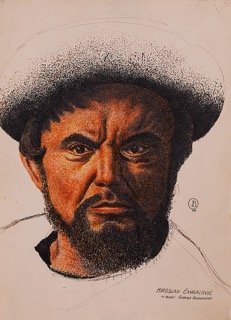 MIROSLAV CANGALOVIC, Drawing Simovic Jovan