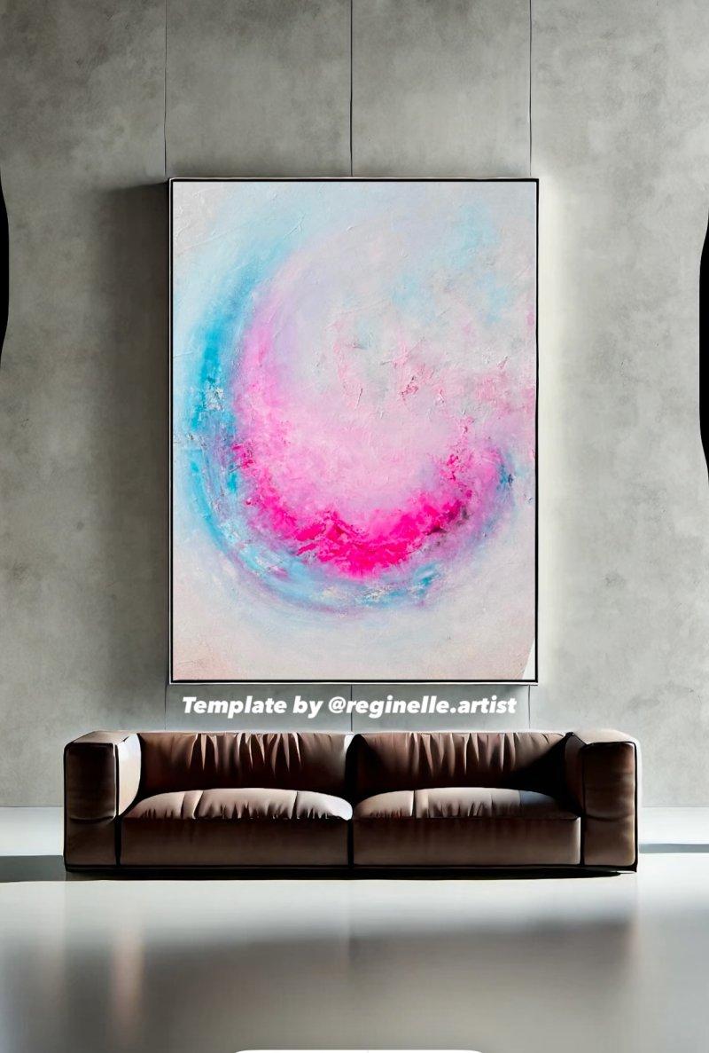 Rainbow waves, Painting Mrdjan Danijela