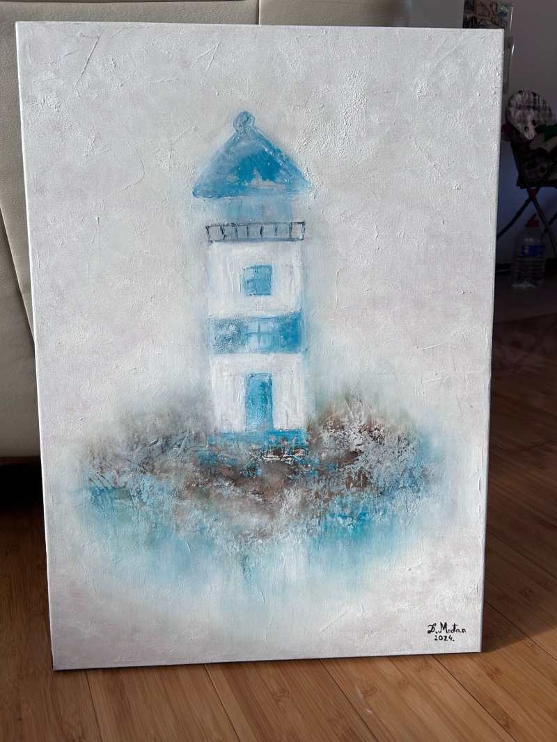 Lighthouse, Painting Mrdjan Danijela