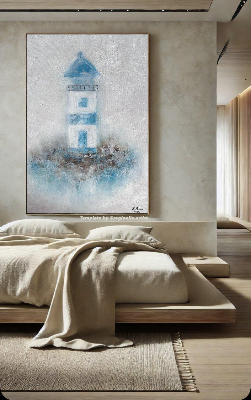 Lighthouse, Painting Mrdjan Danijela