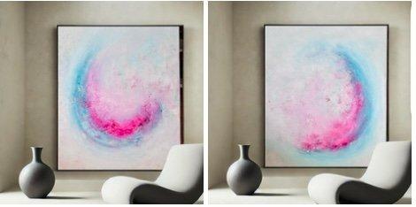 Rainbow waves, Painting Mrdjan Danijela