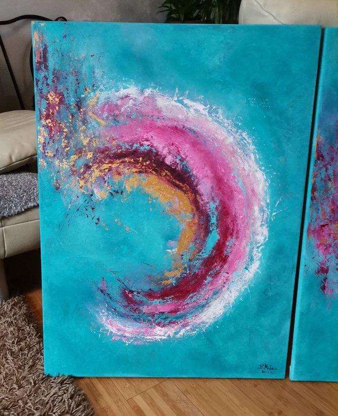Waves, Painting Mrdjan Danijela