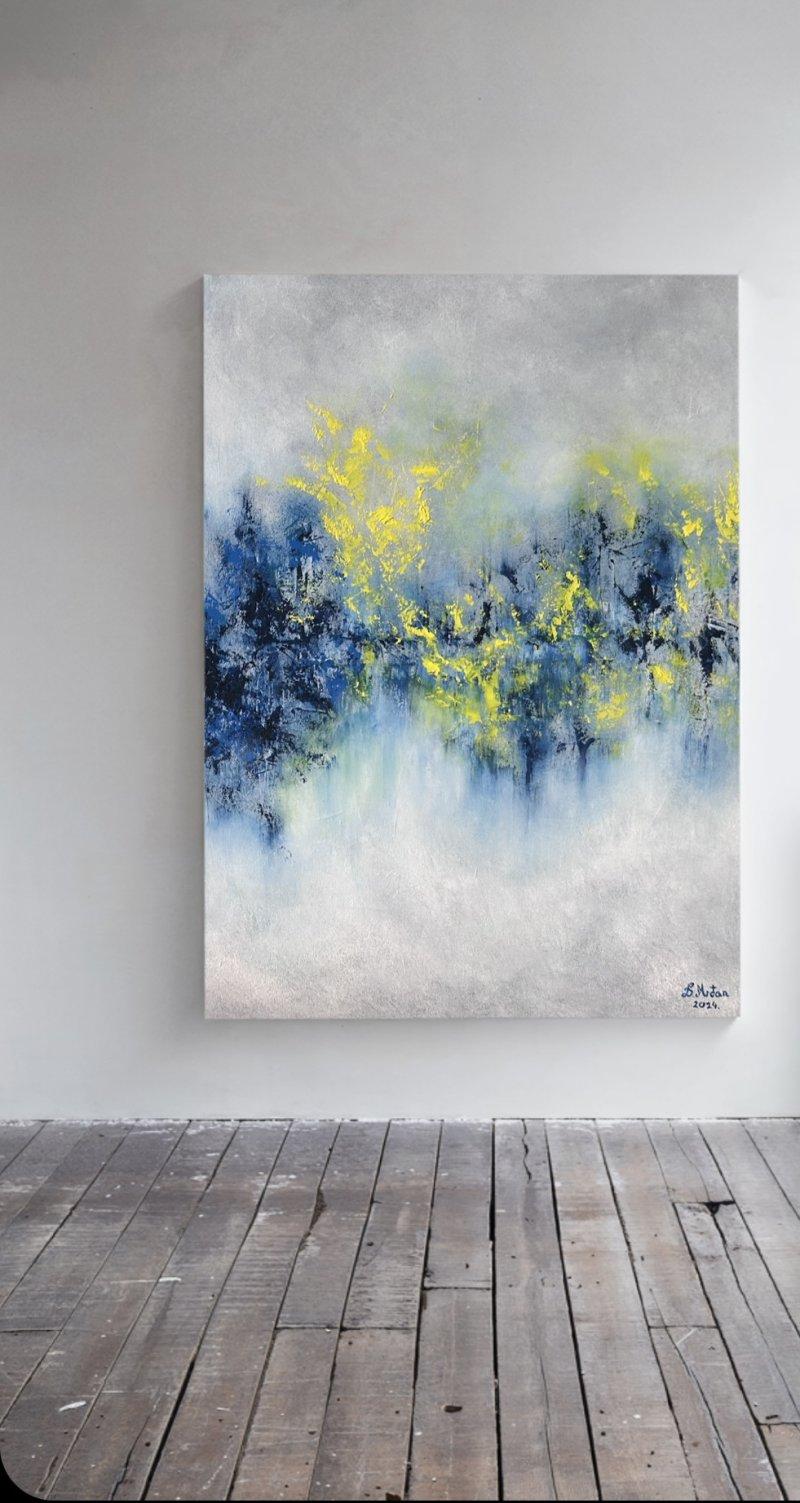 Abstract sky, Painting Mrdjan Danijela