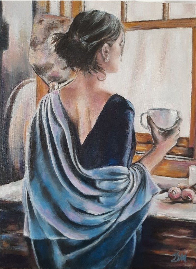 Ray of hope, Painting Jerkovic Dragana