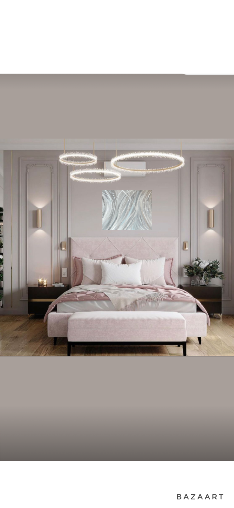 Grey elegance, Painting Lanter Anna