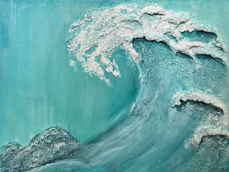The Wave, Painting Lanter Anna