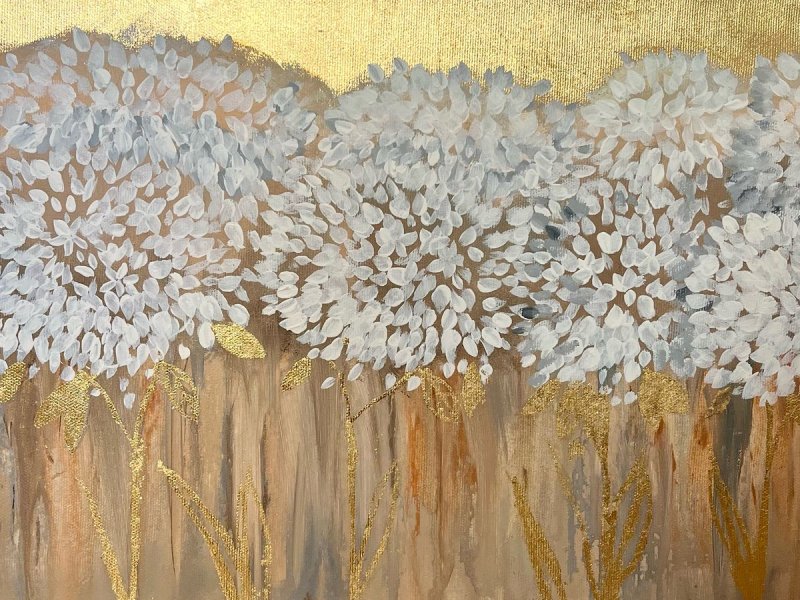 Hydrangea, Painting Lanter Anna
