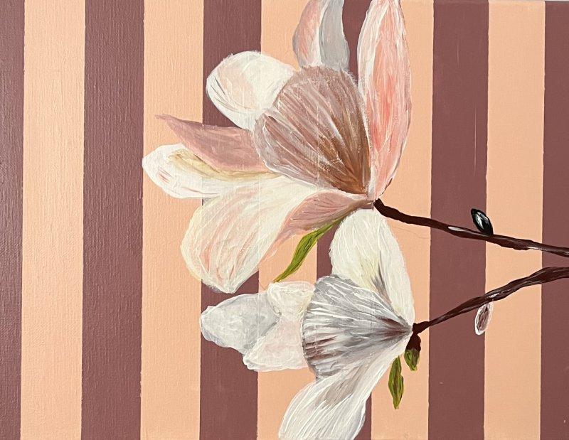 Magnolia, Painting Lanter Anna