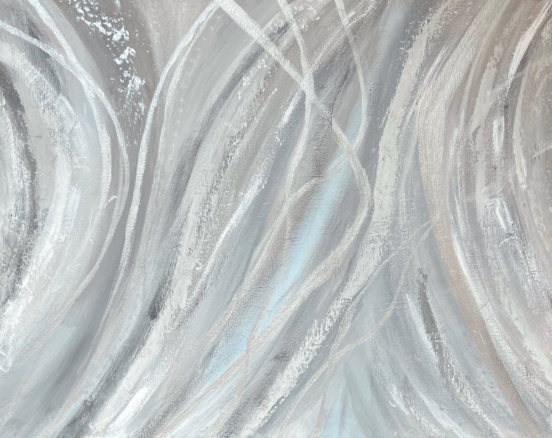 Grey elegance, Painting Lanter Anna