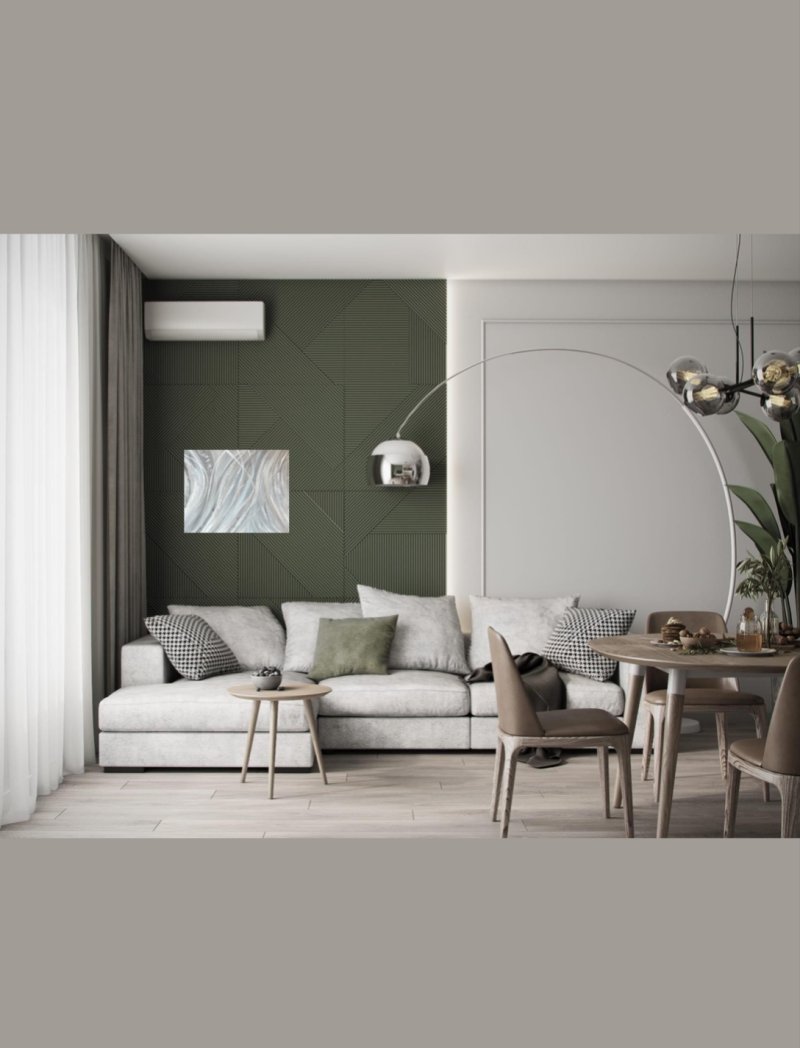 Grey elegance, Painting Lanter Anna