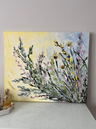 Daisies, Painting Lanter Anna