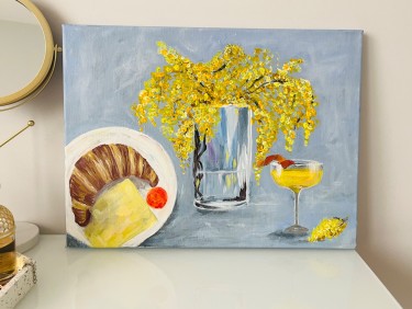 Mimosa, Painting Lanter Anna