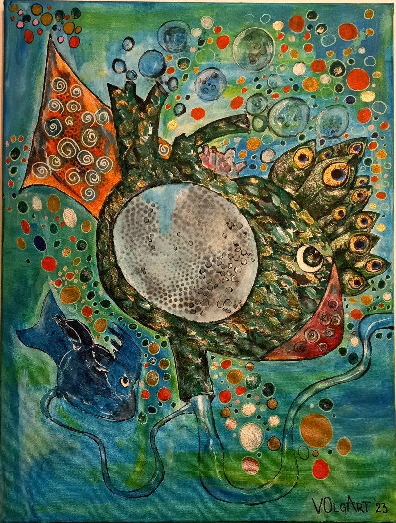 Symbiosa, Painting VOlgArt