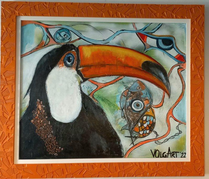 Toucan, Painting VOlgArt
