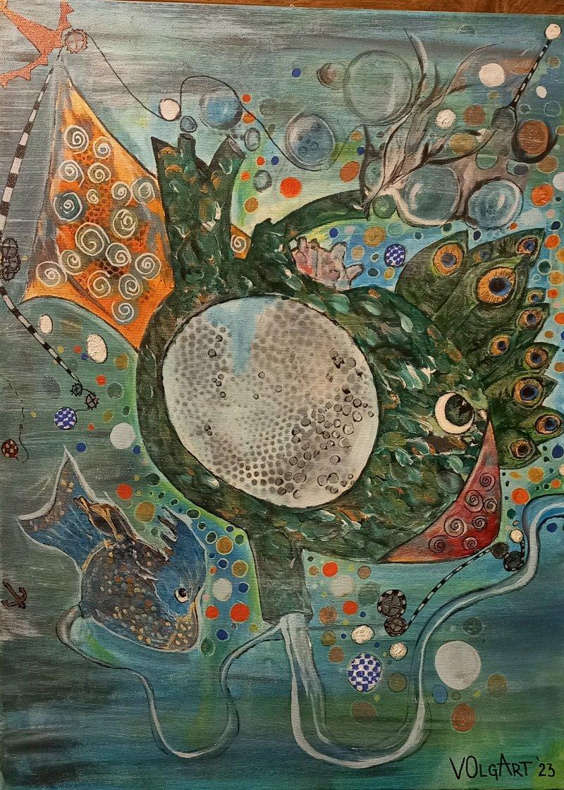 Symbiosa, Painting VOlgArt