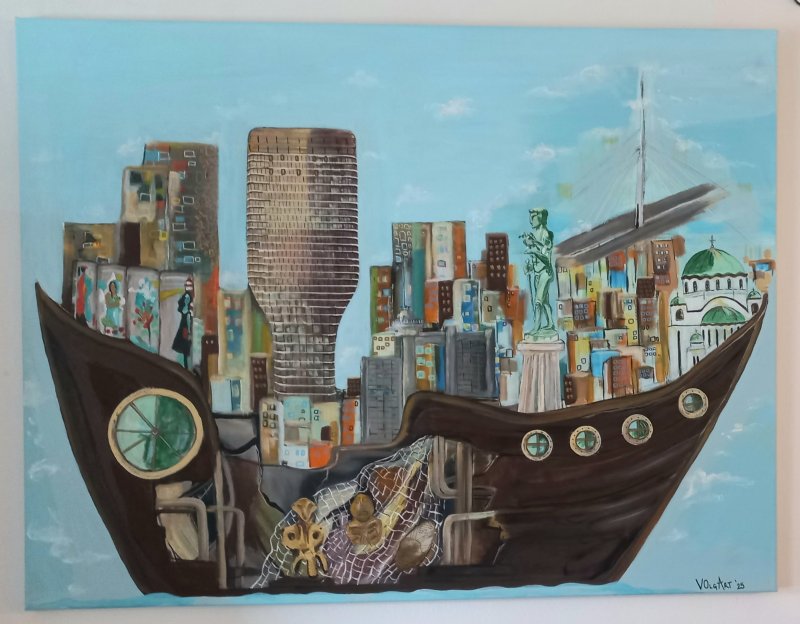 Arka Belgrade, Painting VOlgArt