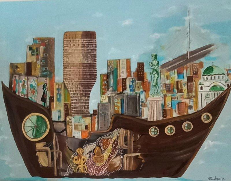 Arka Belgrade, Painting VOlgArt