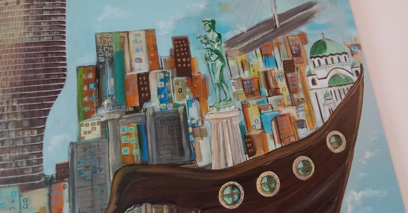 Arka Belgrade, Painting VOlgArt