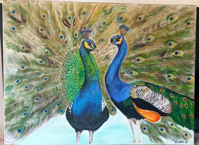 Guardians of abundance, Painting VOlgArt