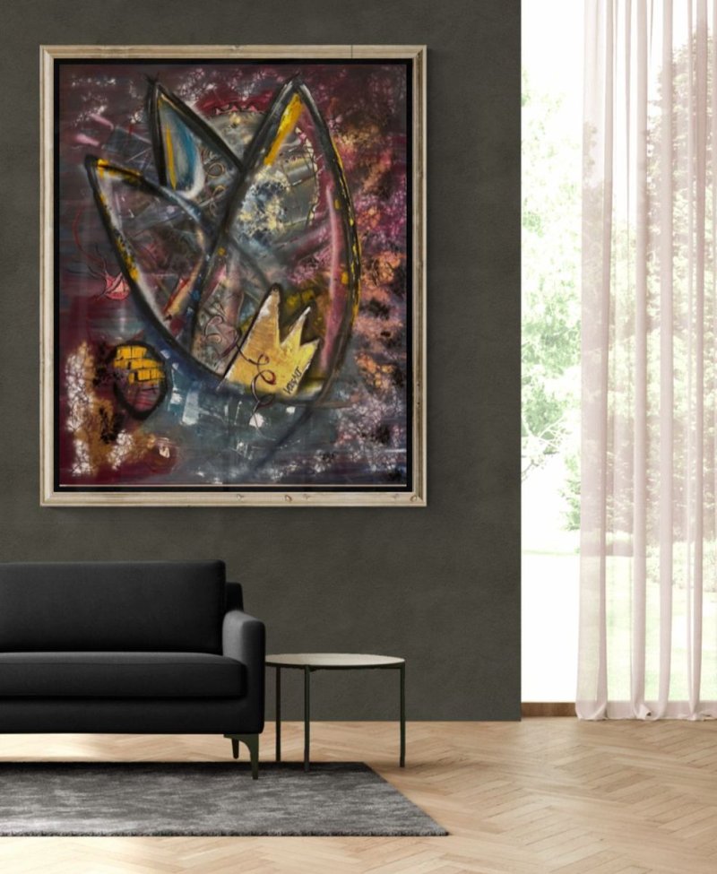 Water queen, Painting VOlgArt