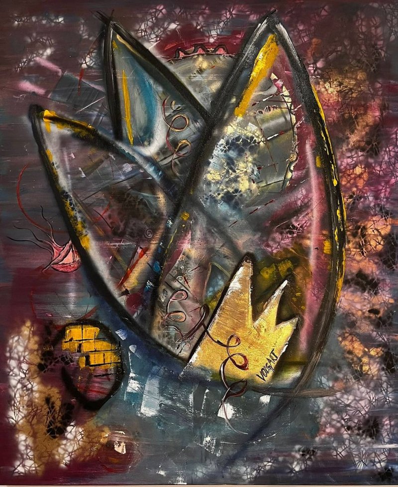 Water queen, Painting VOlgArt