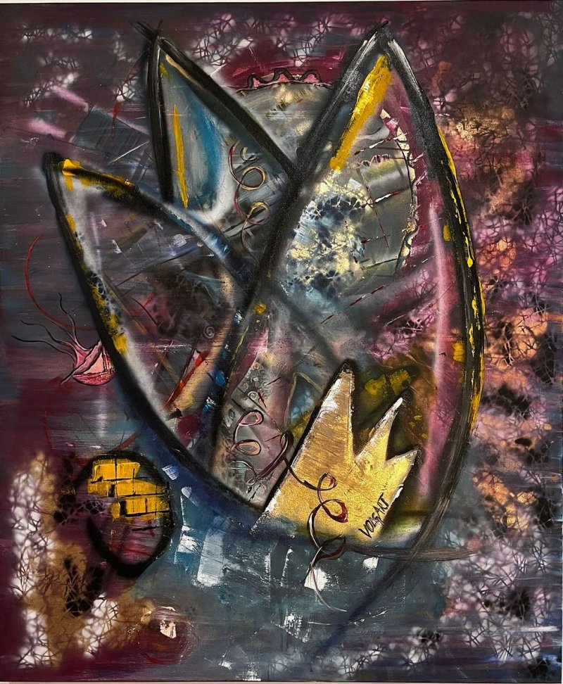 Water queen, Painting VOlgArt