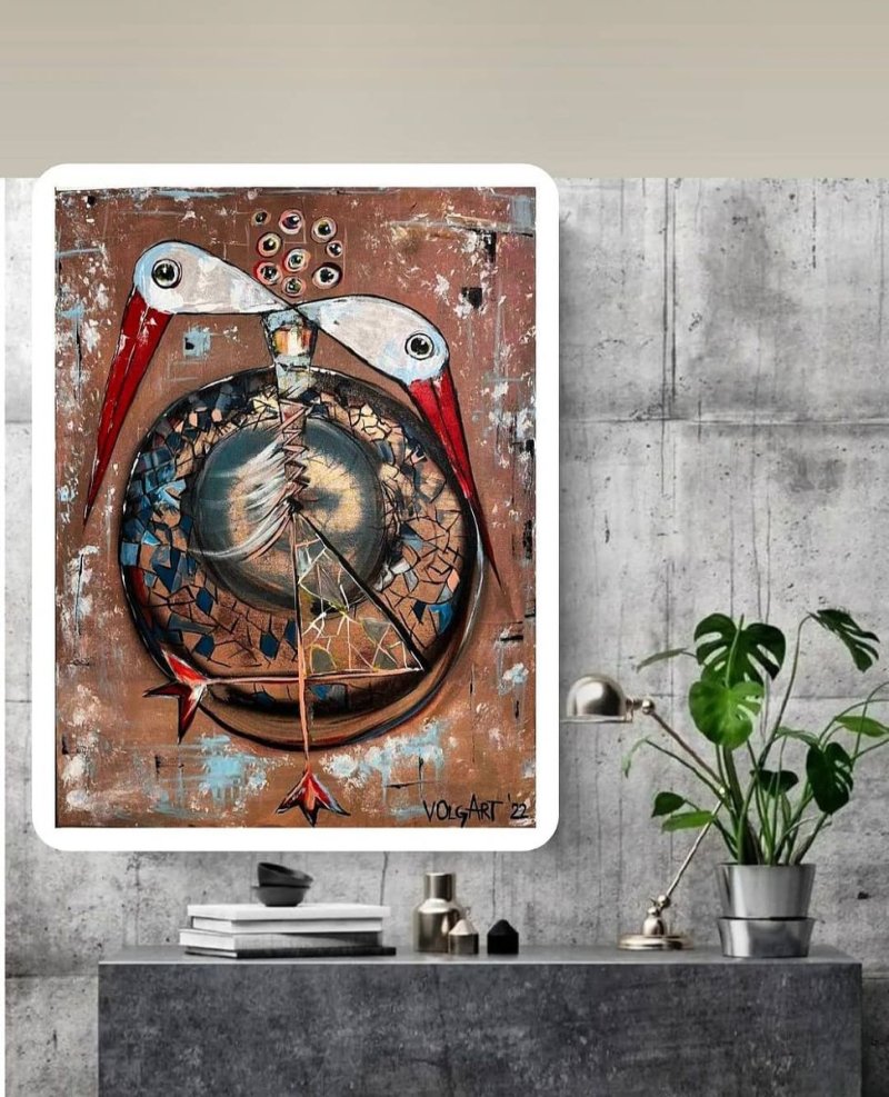 Dream Catcher, Painting VOlgArt