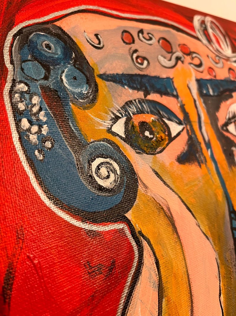 Alo alo, Painting VOlgArt