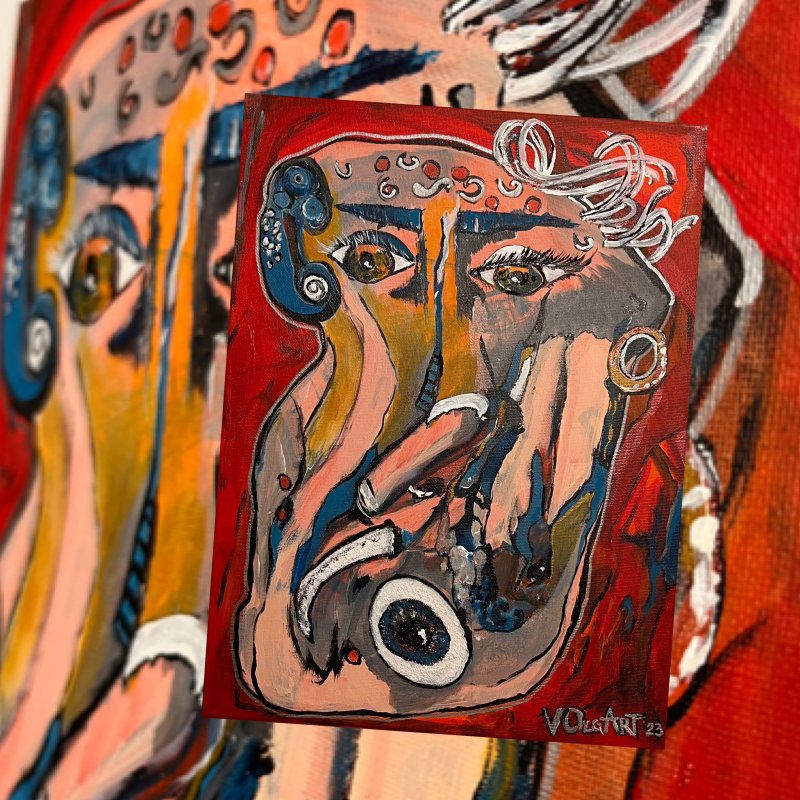 Alo alo, Painting VOlgArt