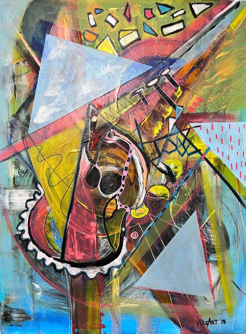 Dance, Painting VOlgArt