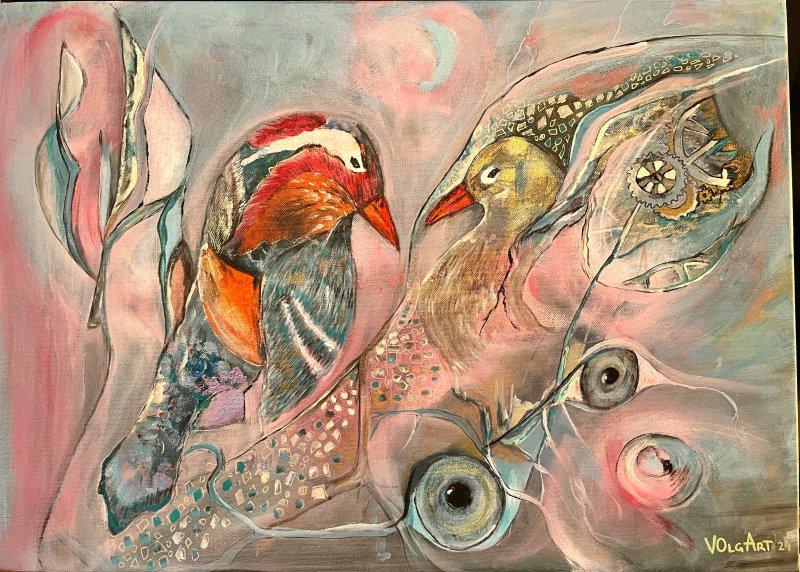 merging, Painting VOlgArt
