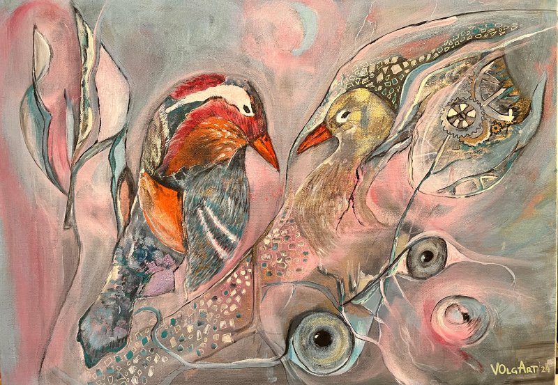 merging, Painting VOlgArt