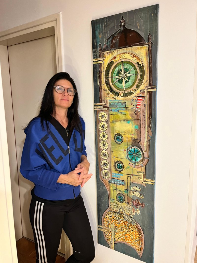 time machine, Painting VOlgArt