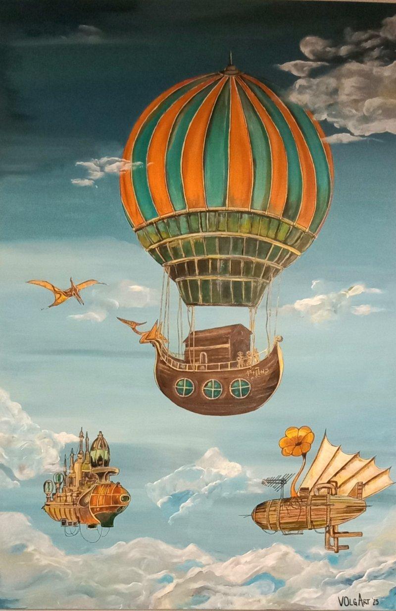 Life is love, Painting VOlgArt