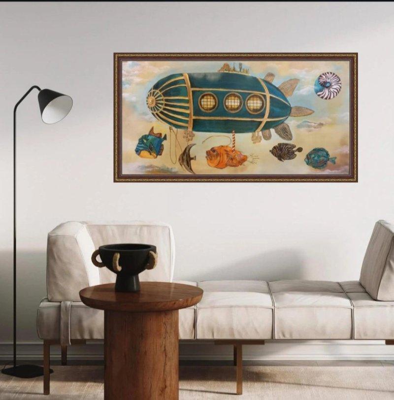 Guardians of the Floating Dream, Painting VOlgArt