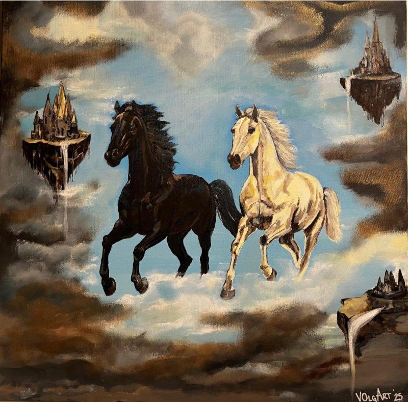 Heavenly Passage, Painting VOlgArt