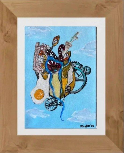 Victory dance, Painting VOlgArt