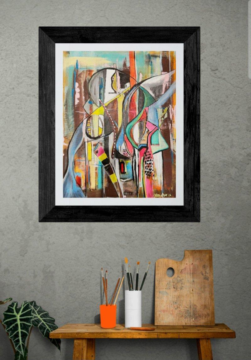 merging, Painting VOlgArt