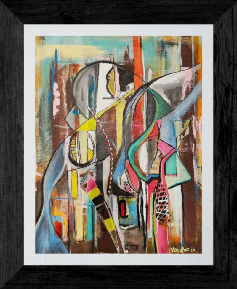 merging, Painting VOlgArt