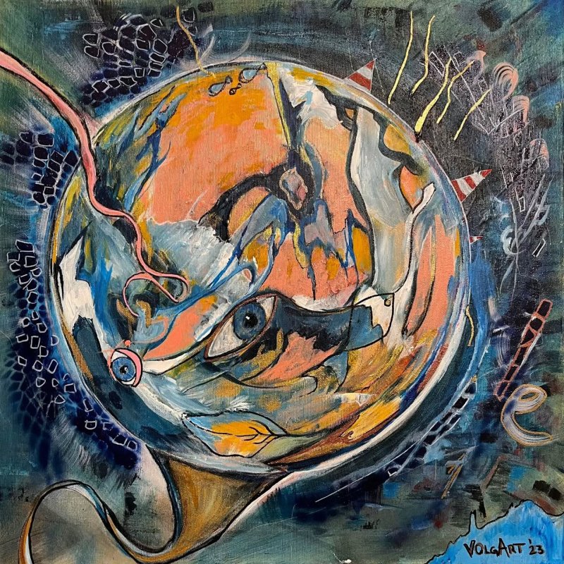 Birth of the world, Painting VOlgArt